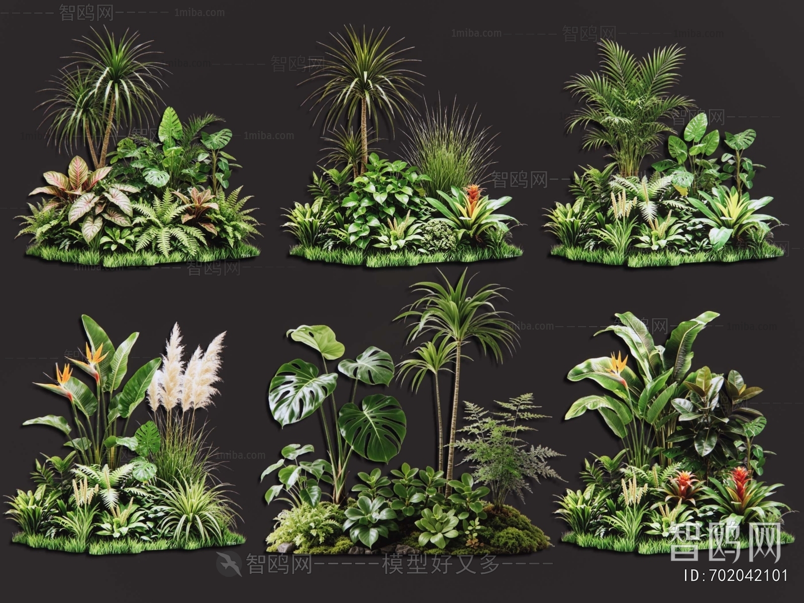 Modern Plant Pile