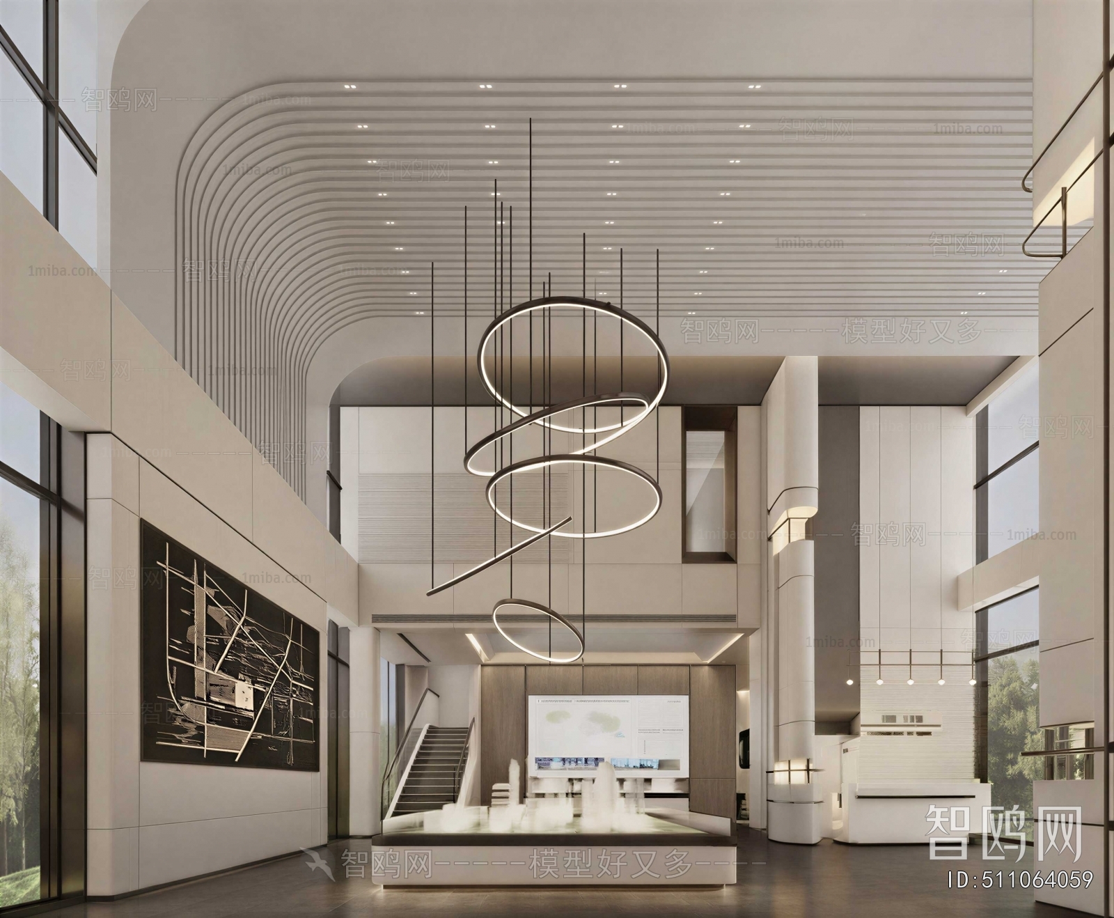 Modern Real Estate Sales Office