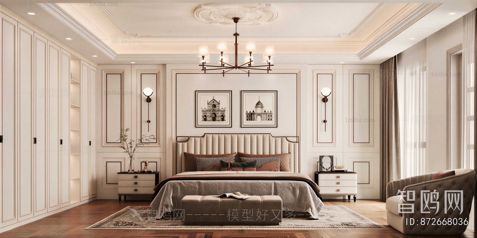 French Style Bedroom