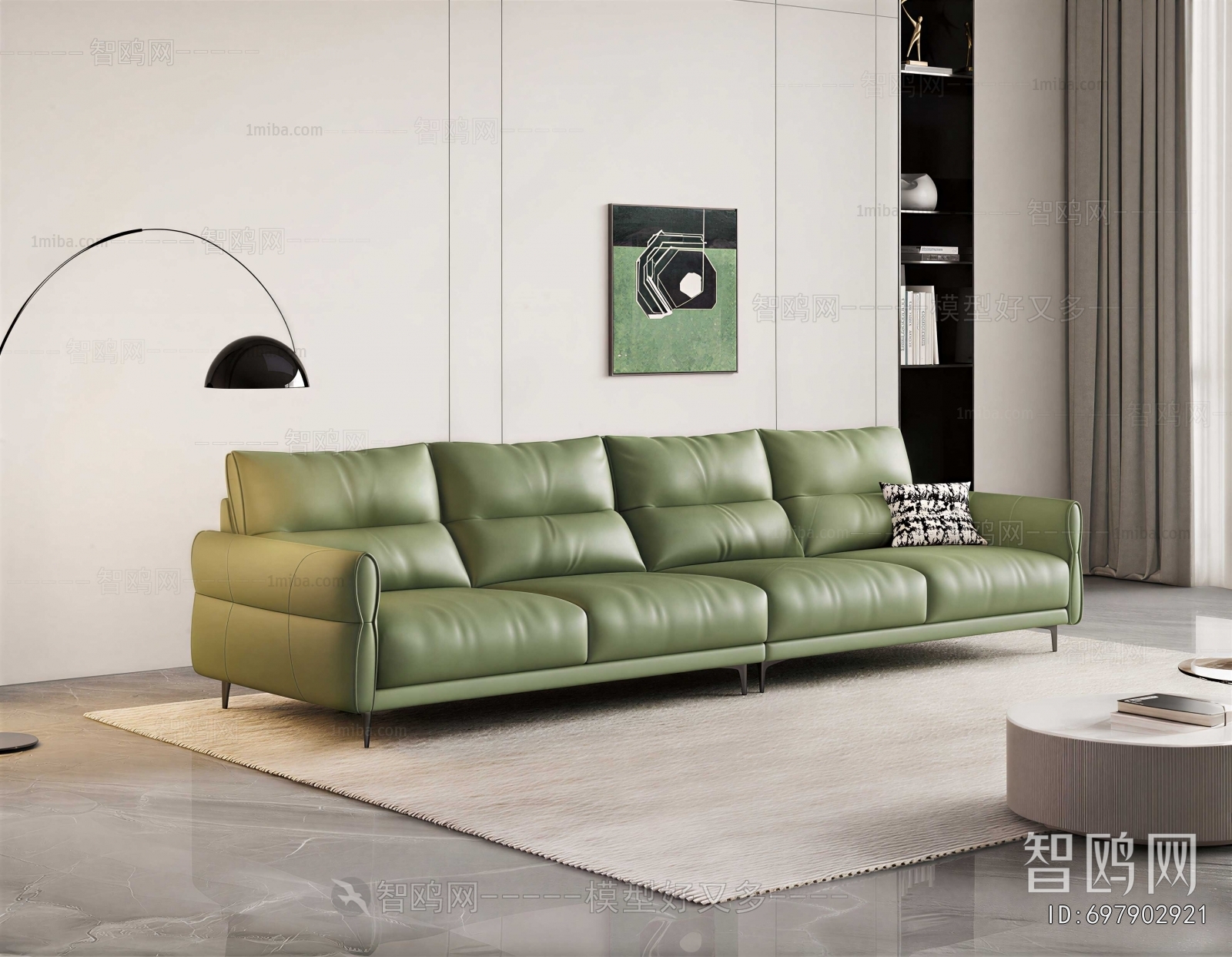 Modern Multi Person Sofa