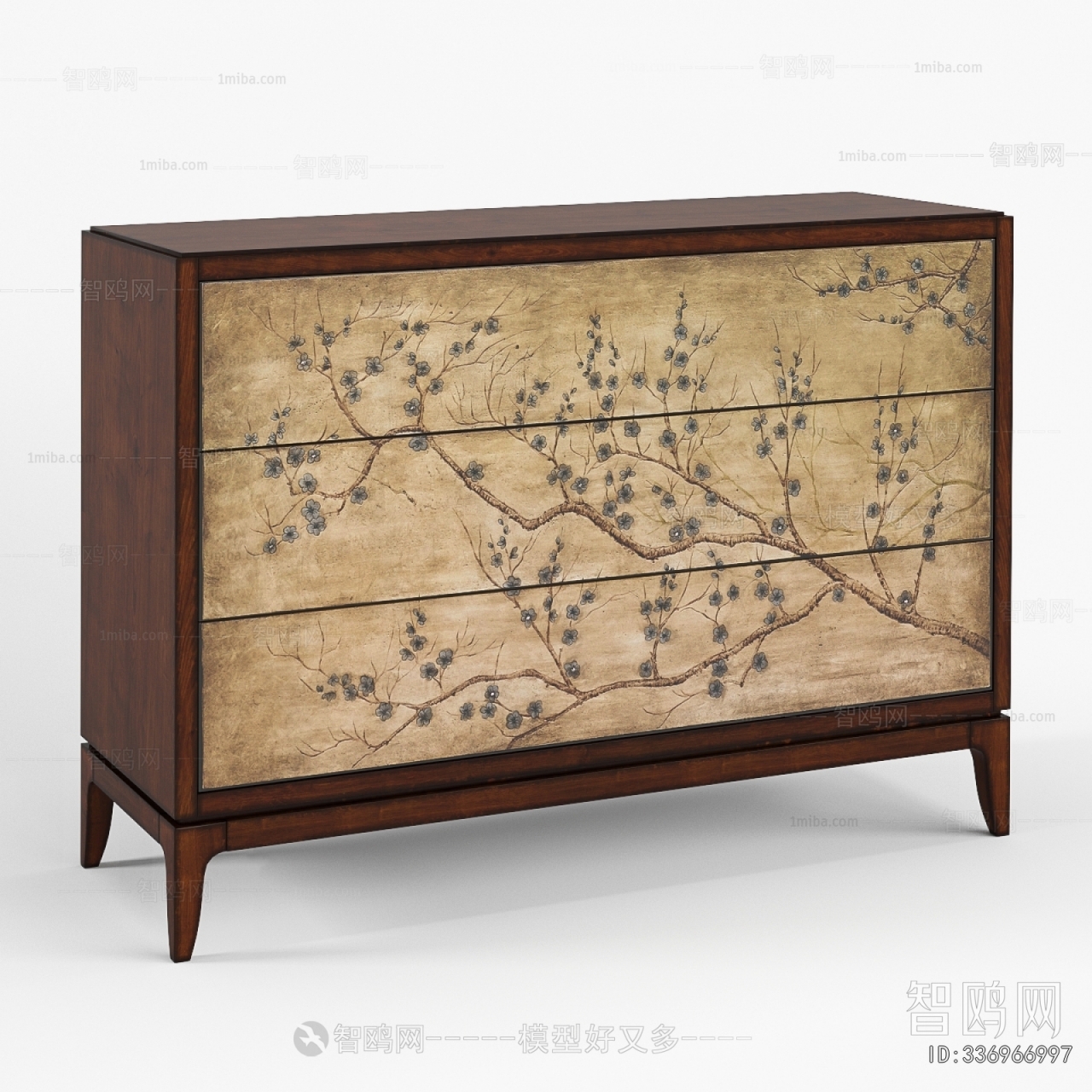 New Chinese Style Side Cabinet