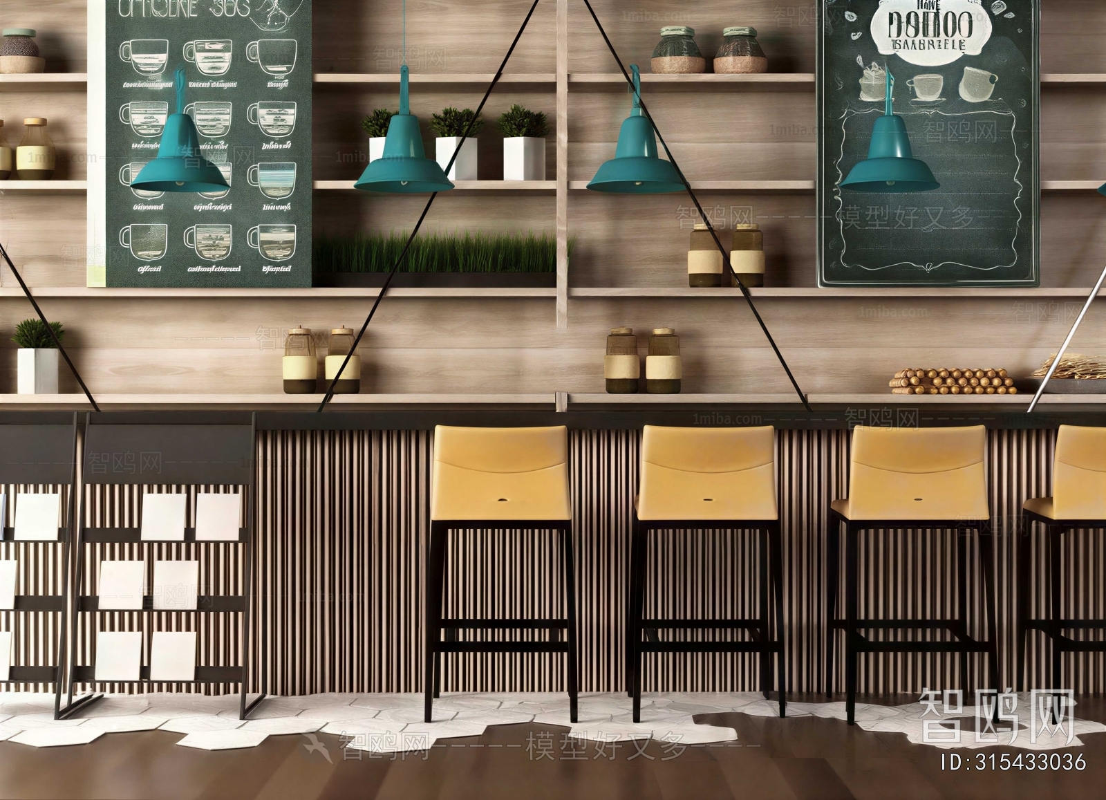 Modern Counter Bar