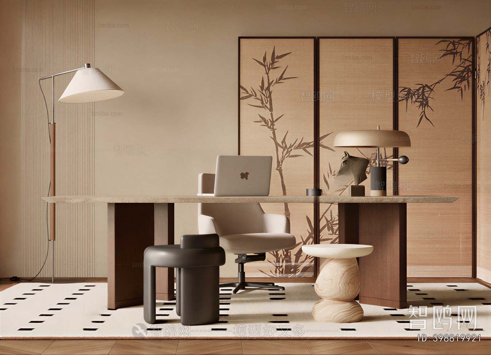 Modern Computer Desk And Chair