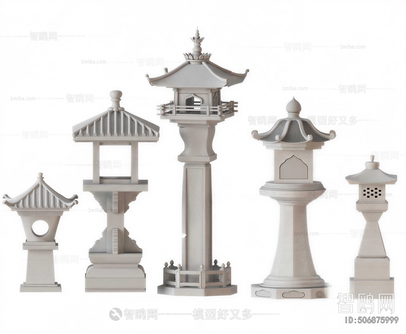 Chinese Style Building Component