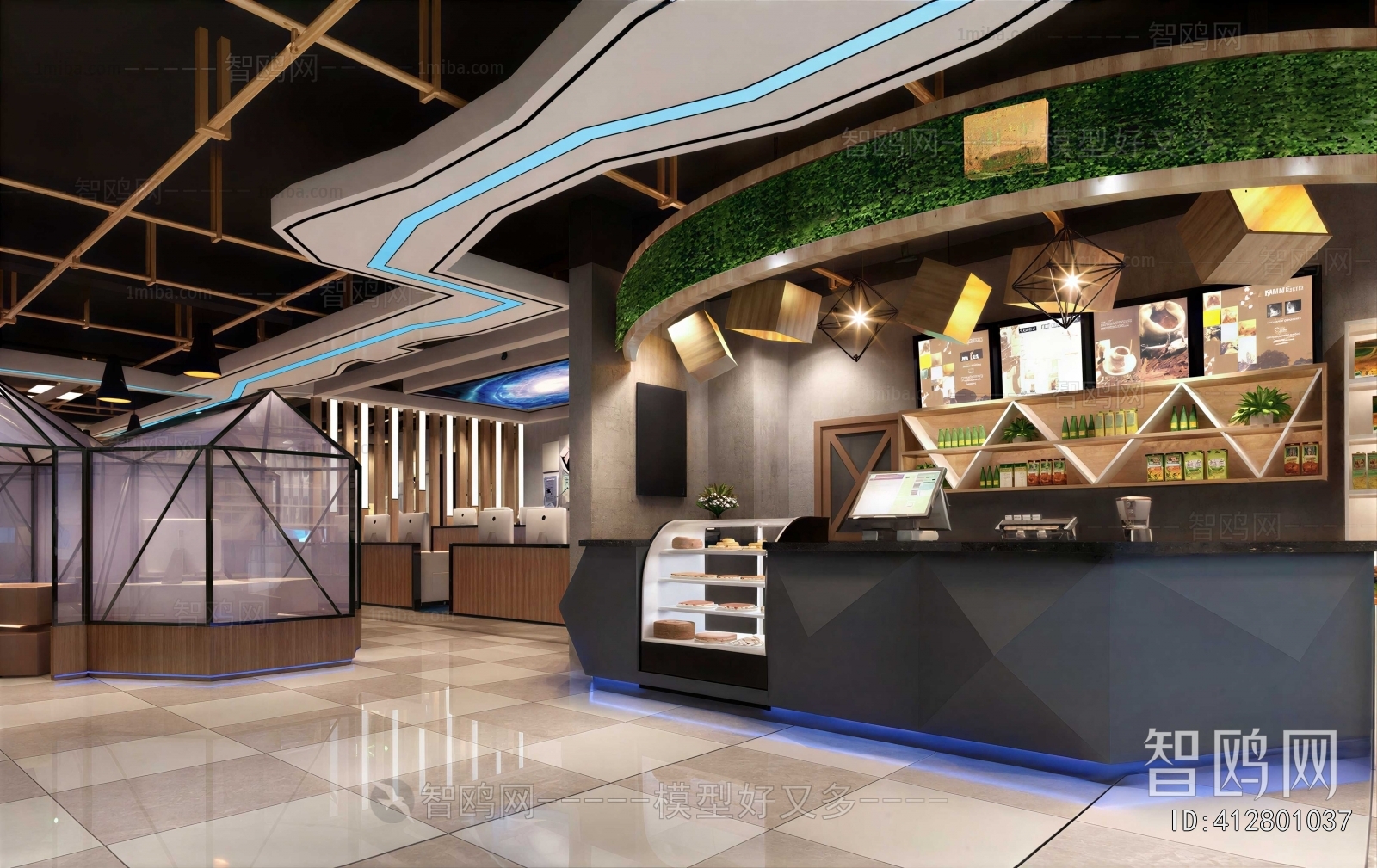 Modern Cafe