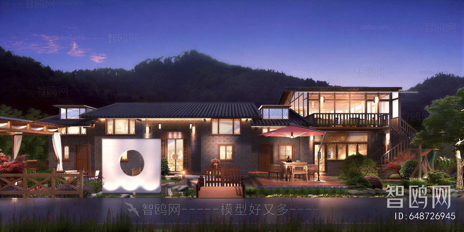 New Chinese Style Public Building