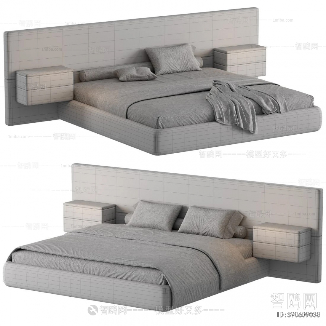 Modern Double Bed