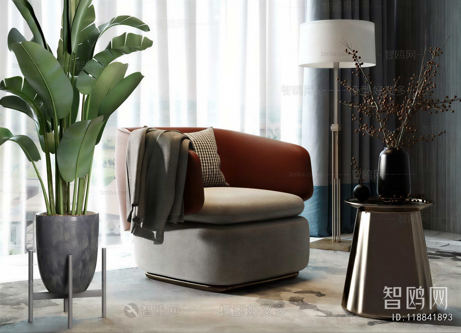 Modern Single Sofa