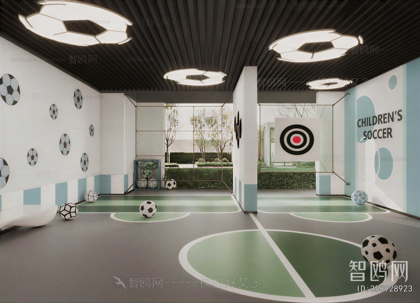 Modern Children's Playroom