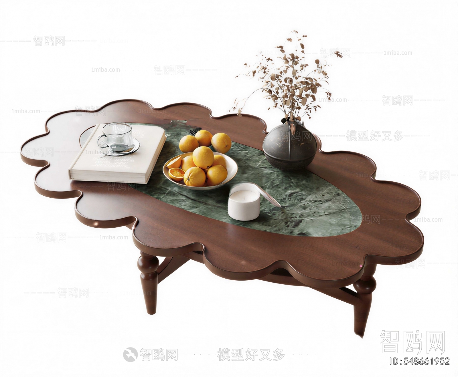 Wabi-sabi Style Coffee Table