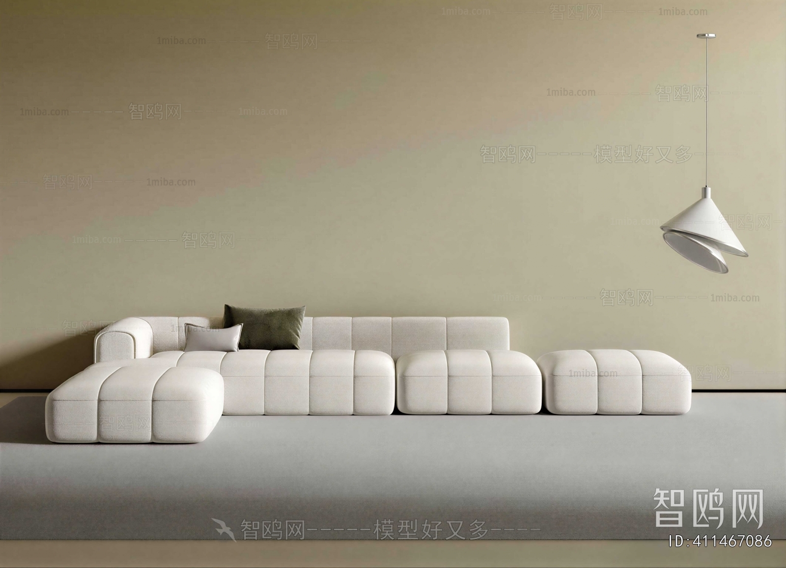 Modern Multi Person Sofa