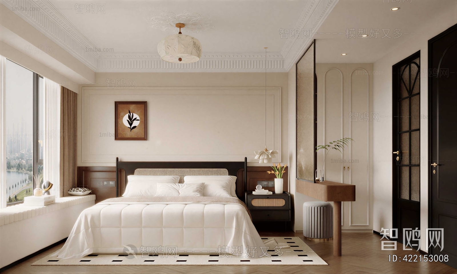 Modern Guest Room