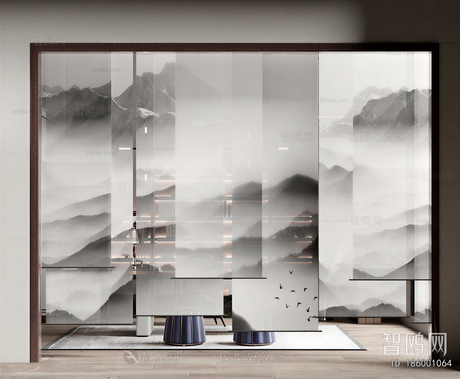 New Chinese Style Partition
