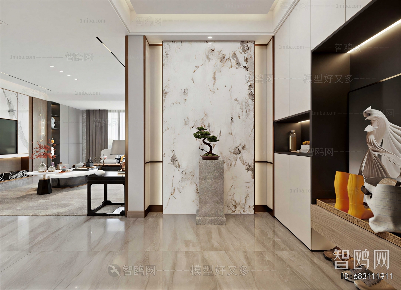Modern Hallway
