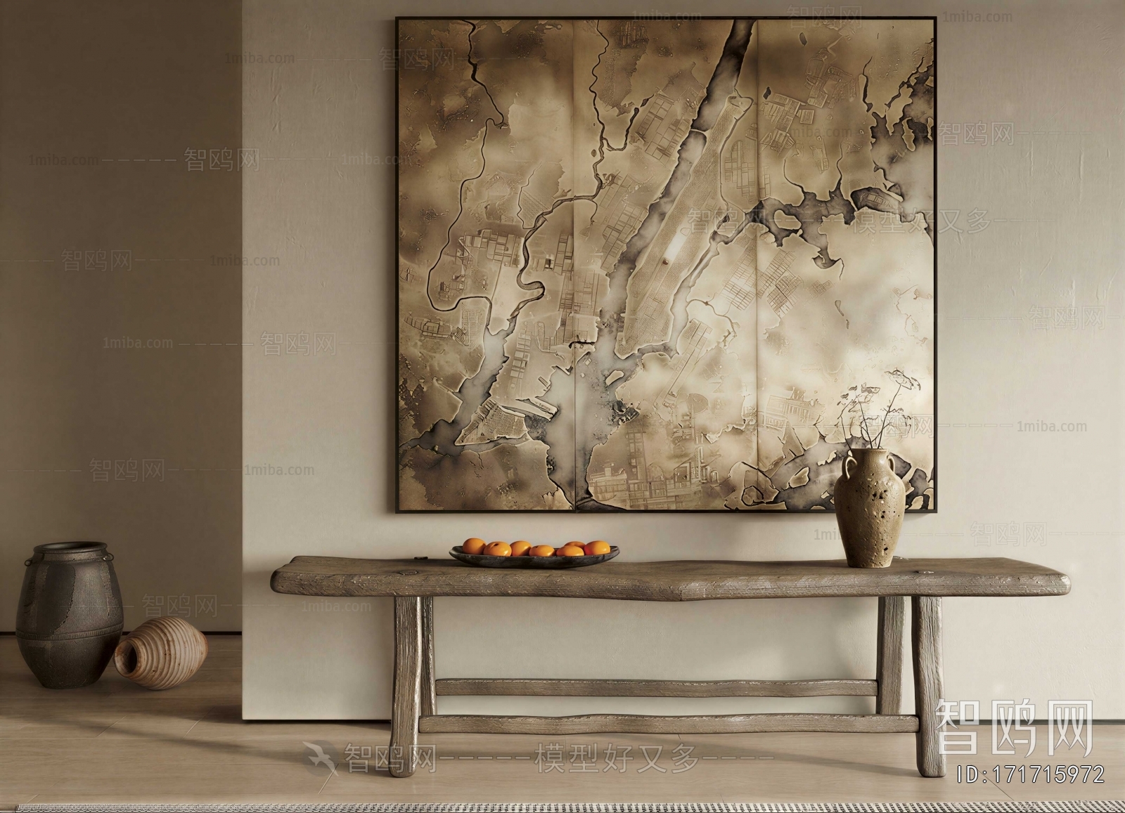 New Chinese Style Console