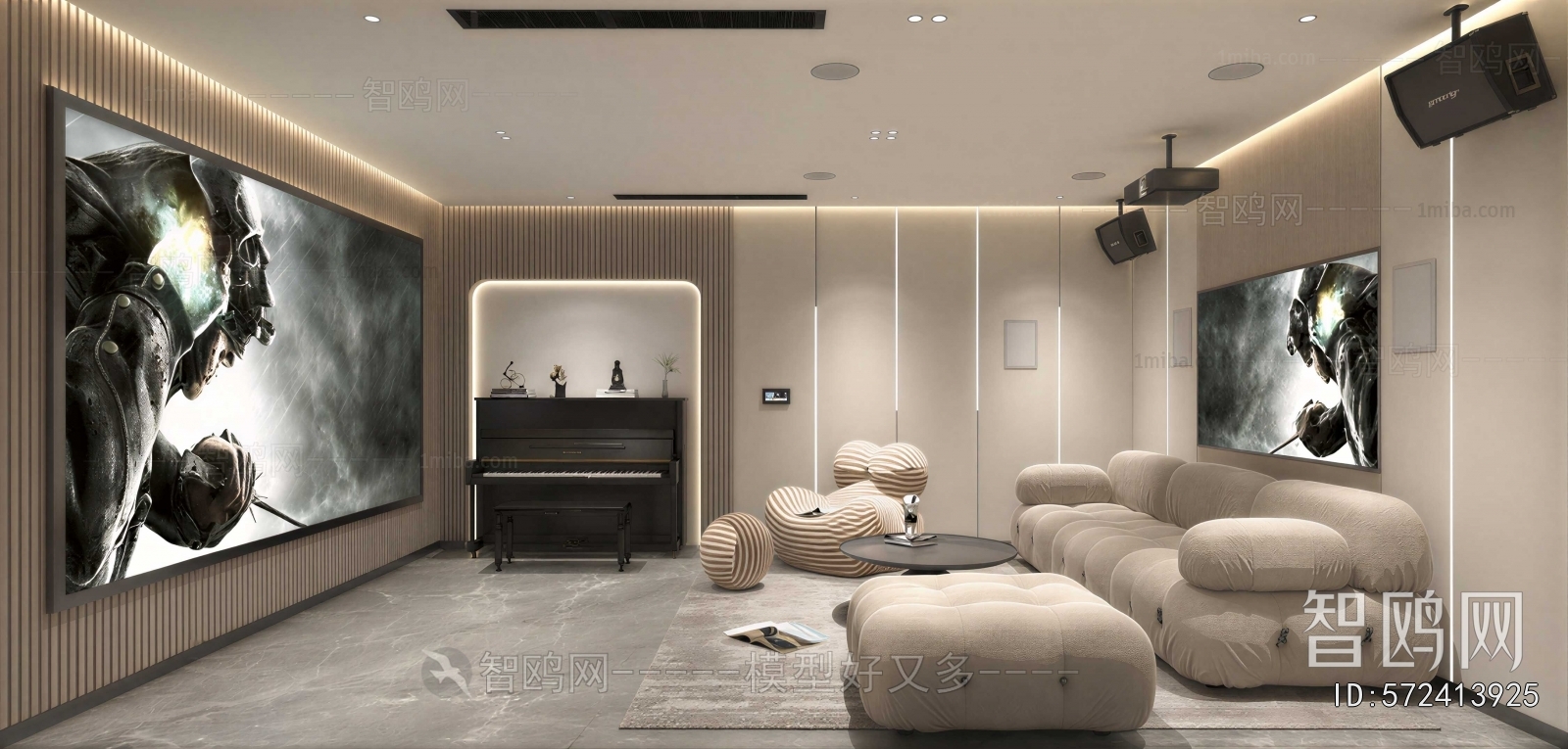 French Style A Living Room
