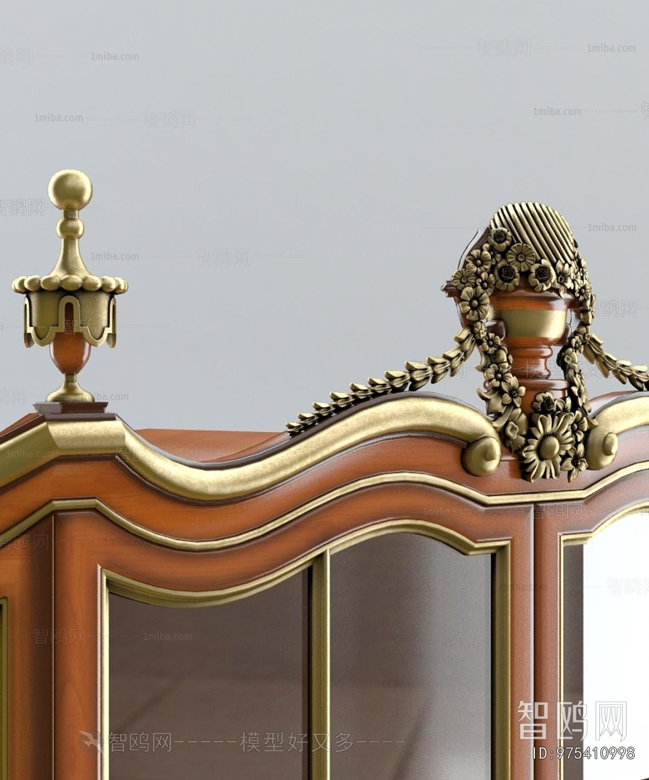European Style Classical Style Bookcase