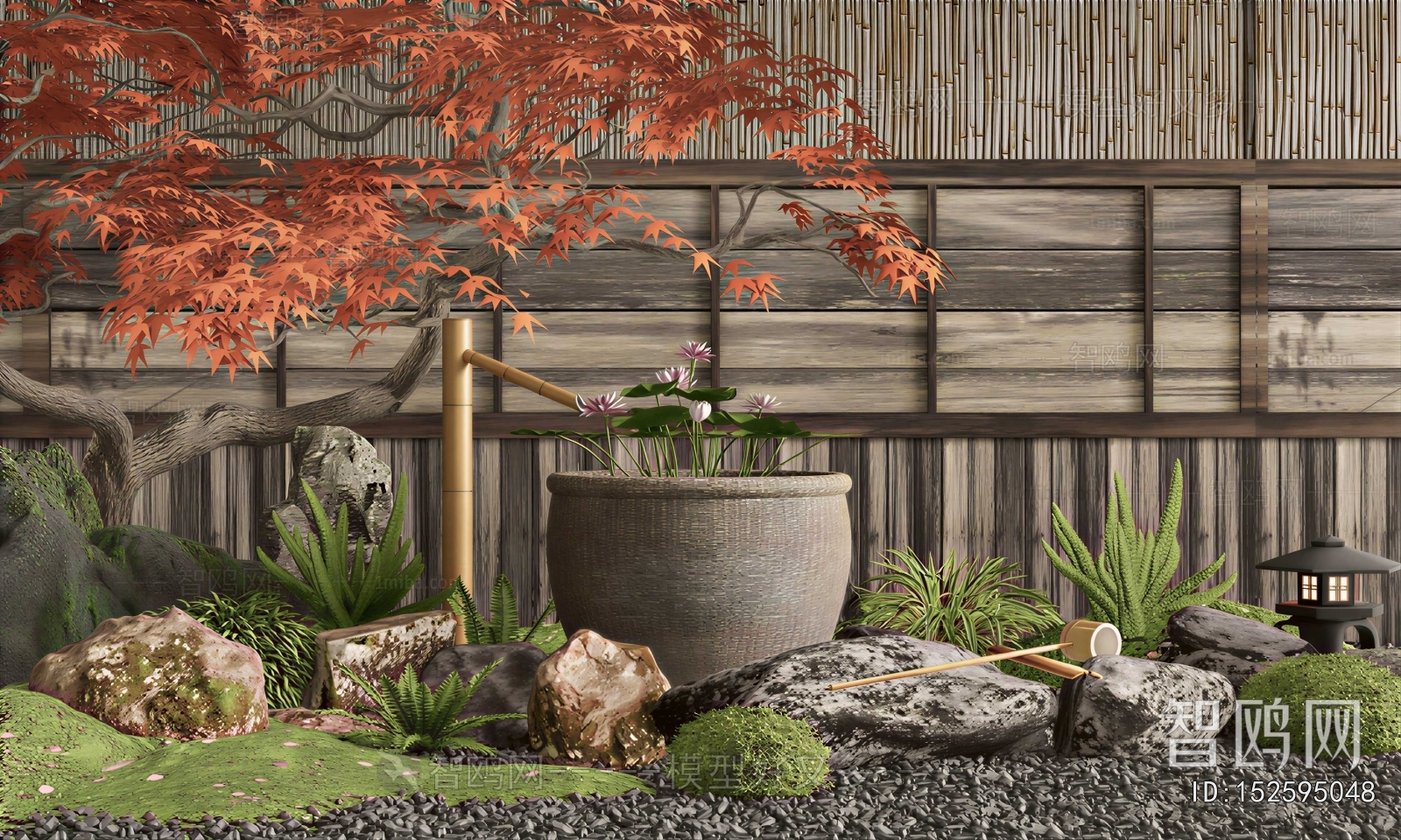 New Chinese Style Courtyard/landscape