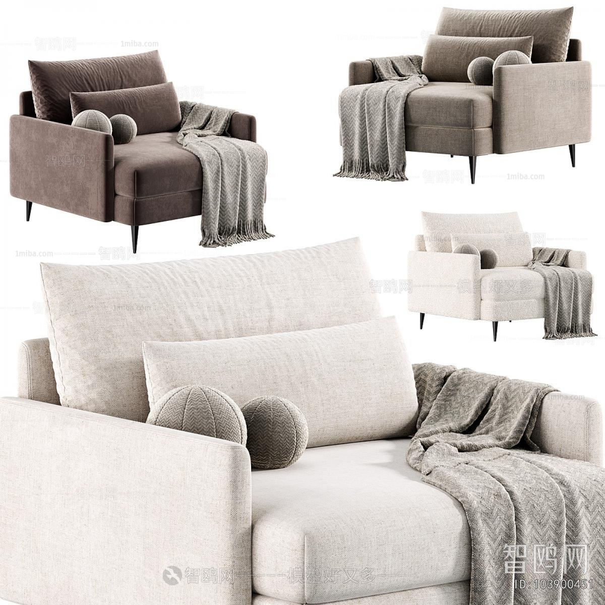 Modern Single Sofa