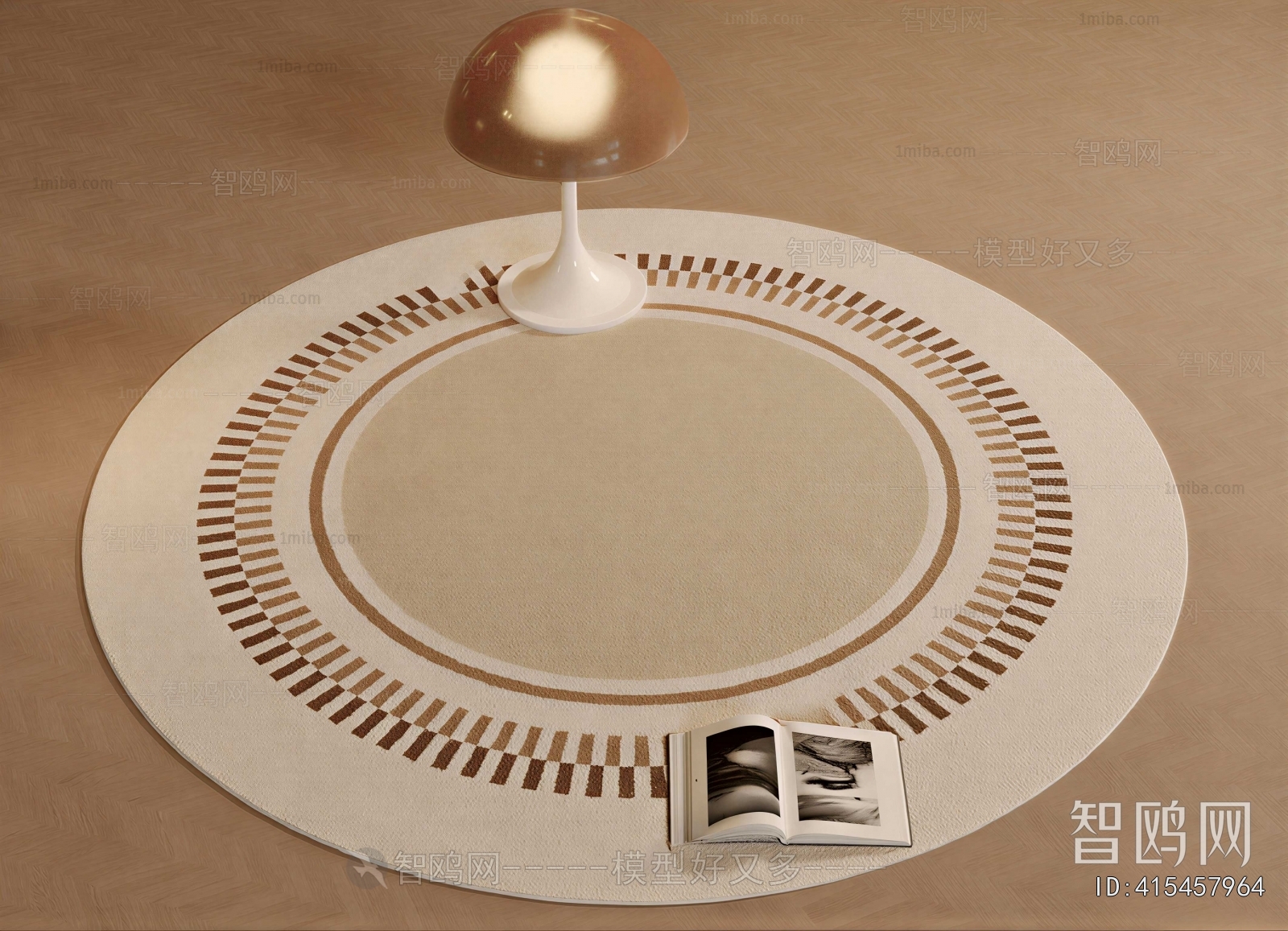 Modern Circular Carpet