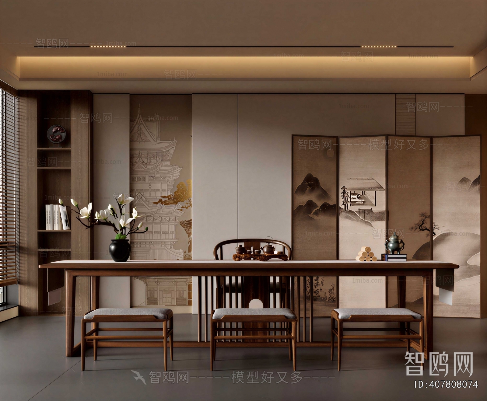 New Chinese Style Tea House