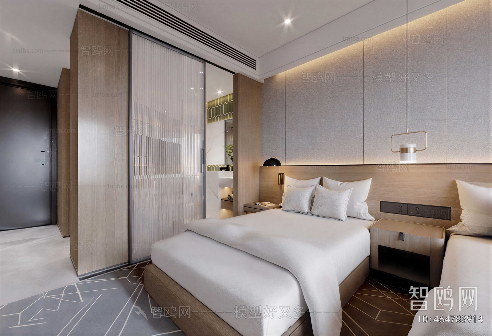 Modern Guest Room