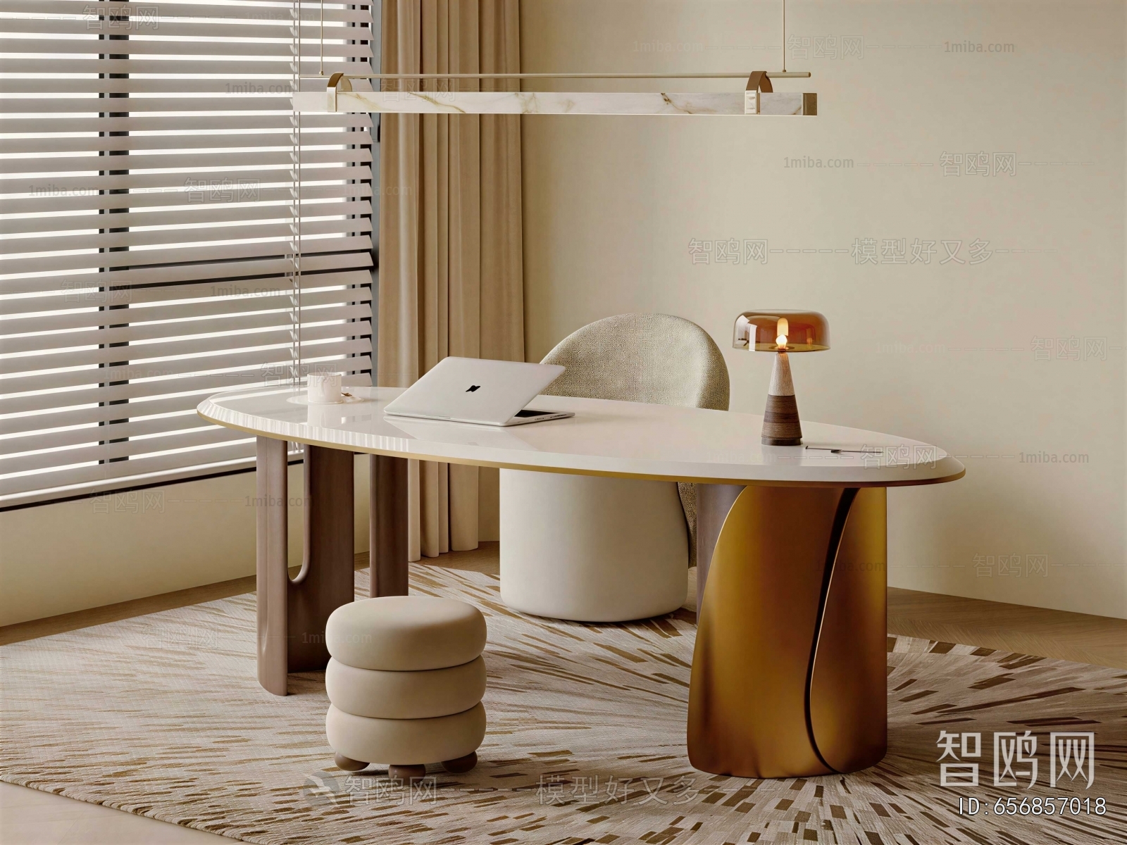 Modern Computer Desk And Chair