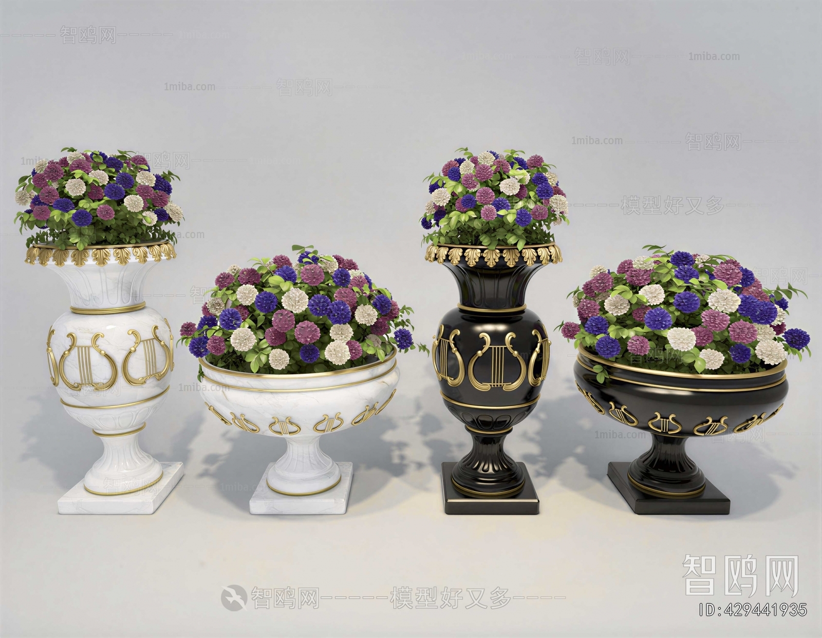 European Style Flower Bed, Flower Bowl, Flower Box