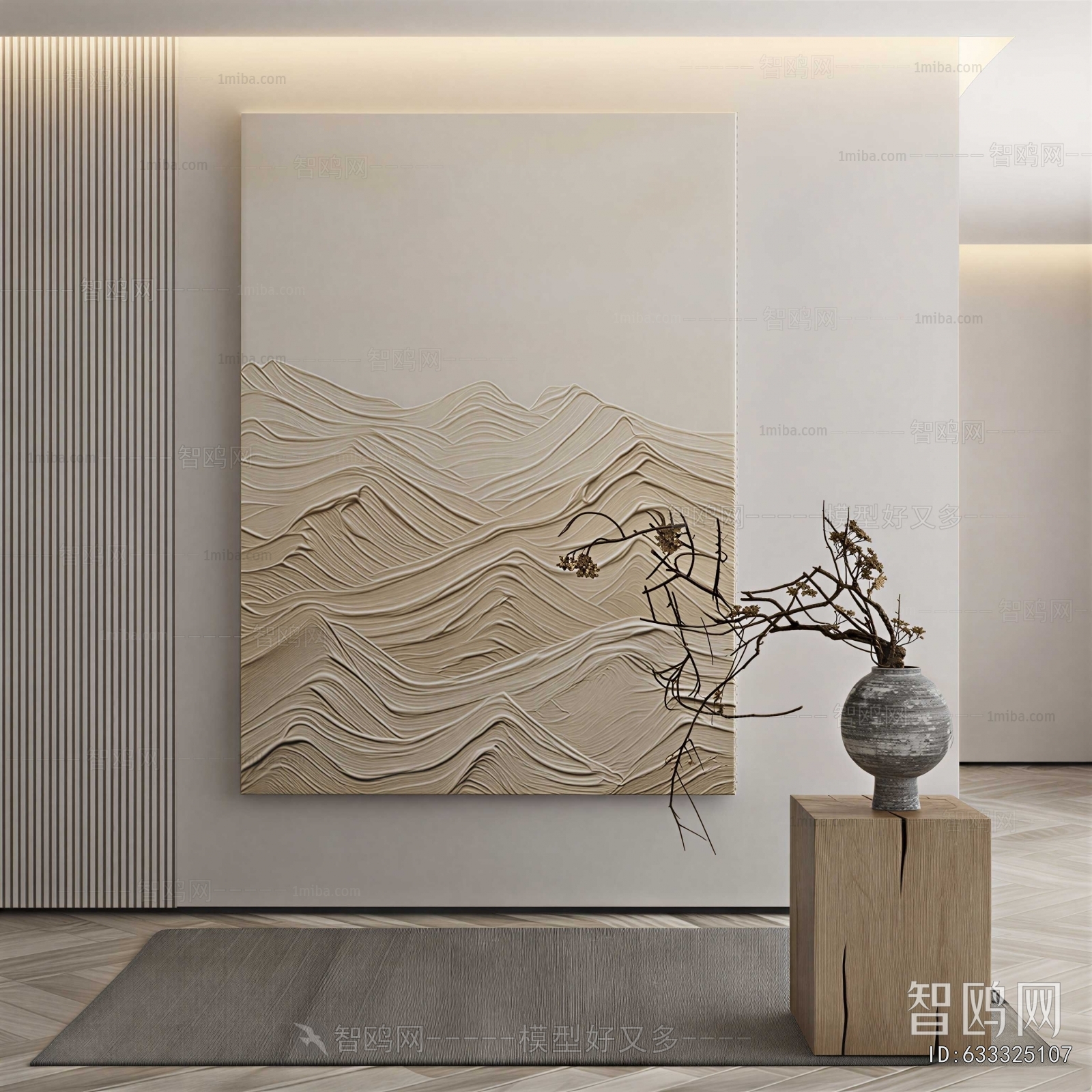 Wabi-sabi Style Painting