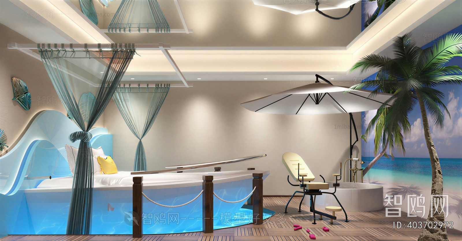 Modern Guest Room