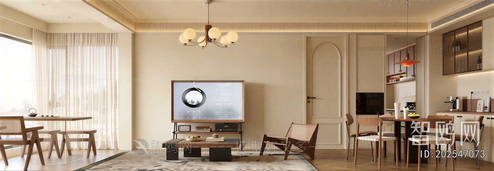 Modern TV Set