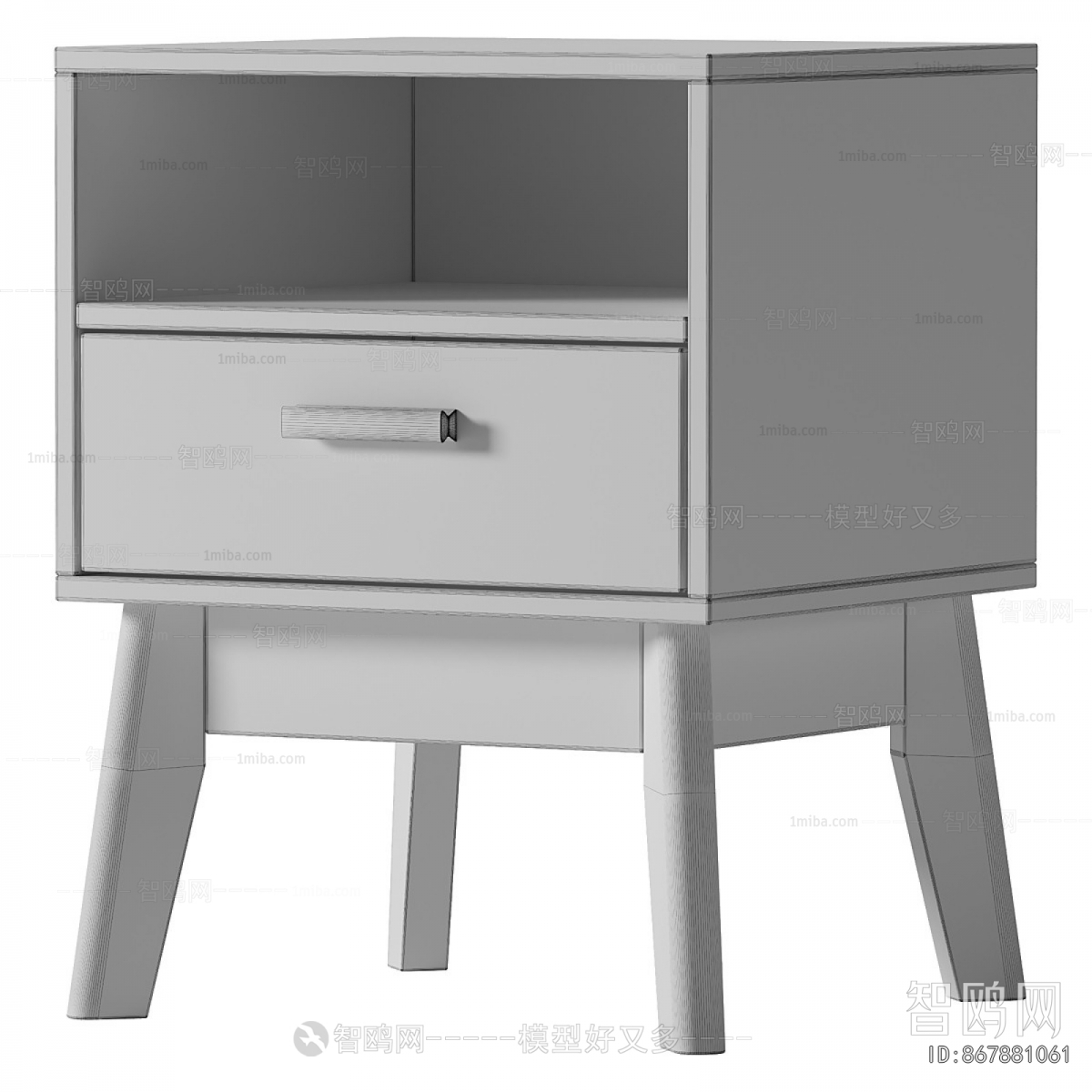 Modern Bedside Cupboard