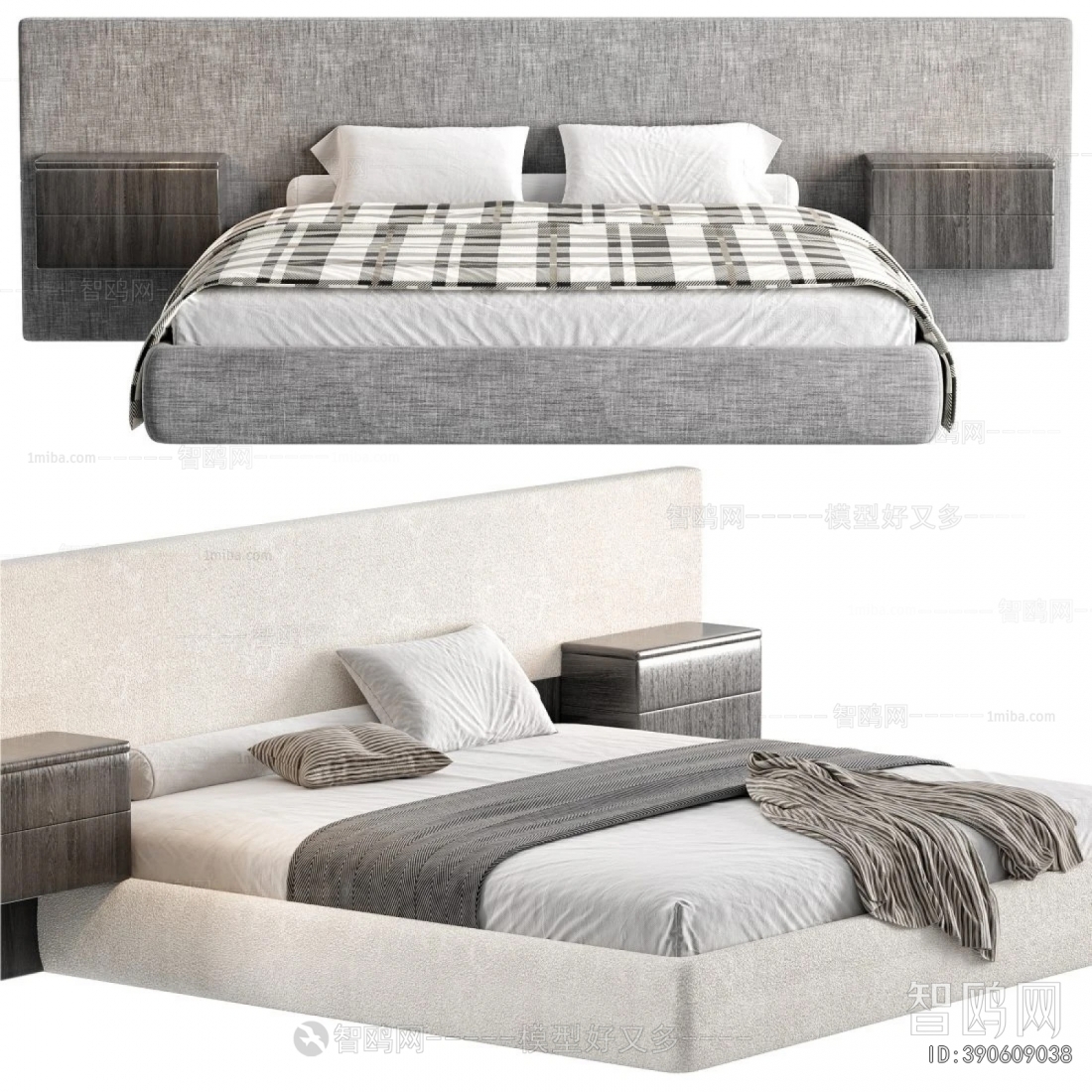 Modern Double Bed