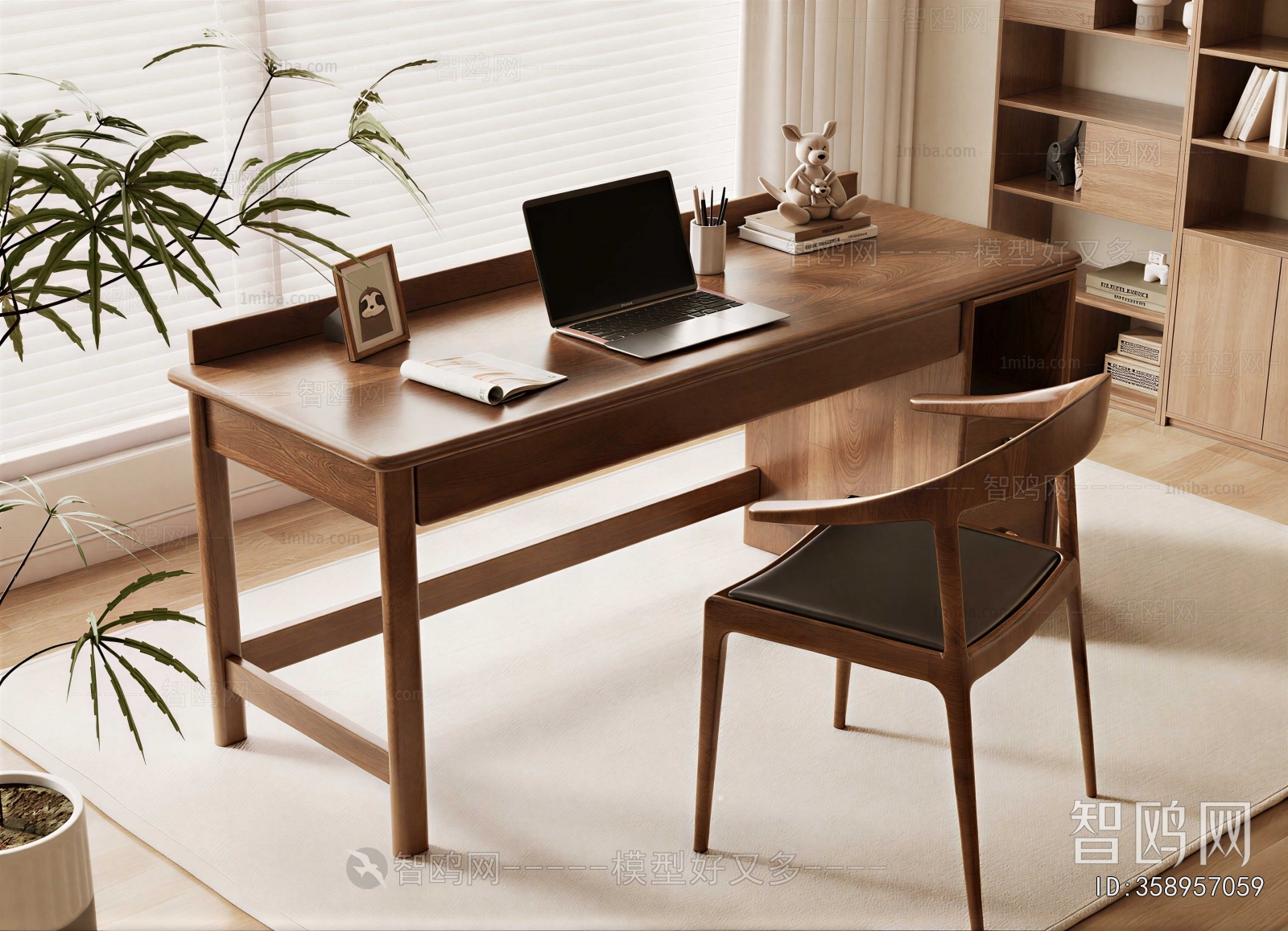 Modern Computer Desk And Chair