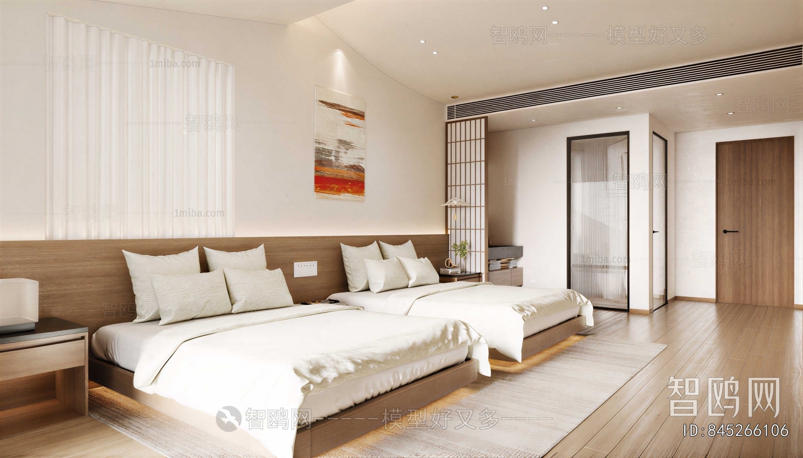 Modern Guest Room