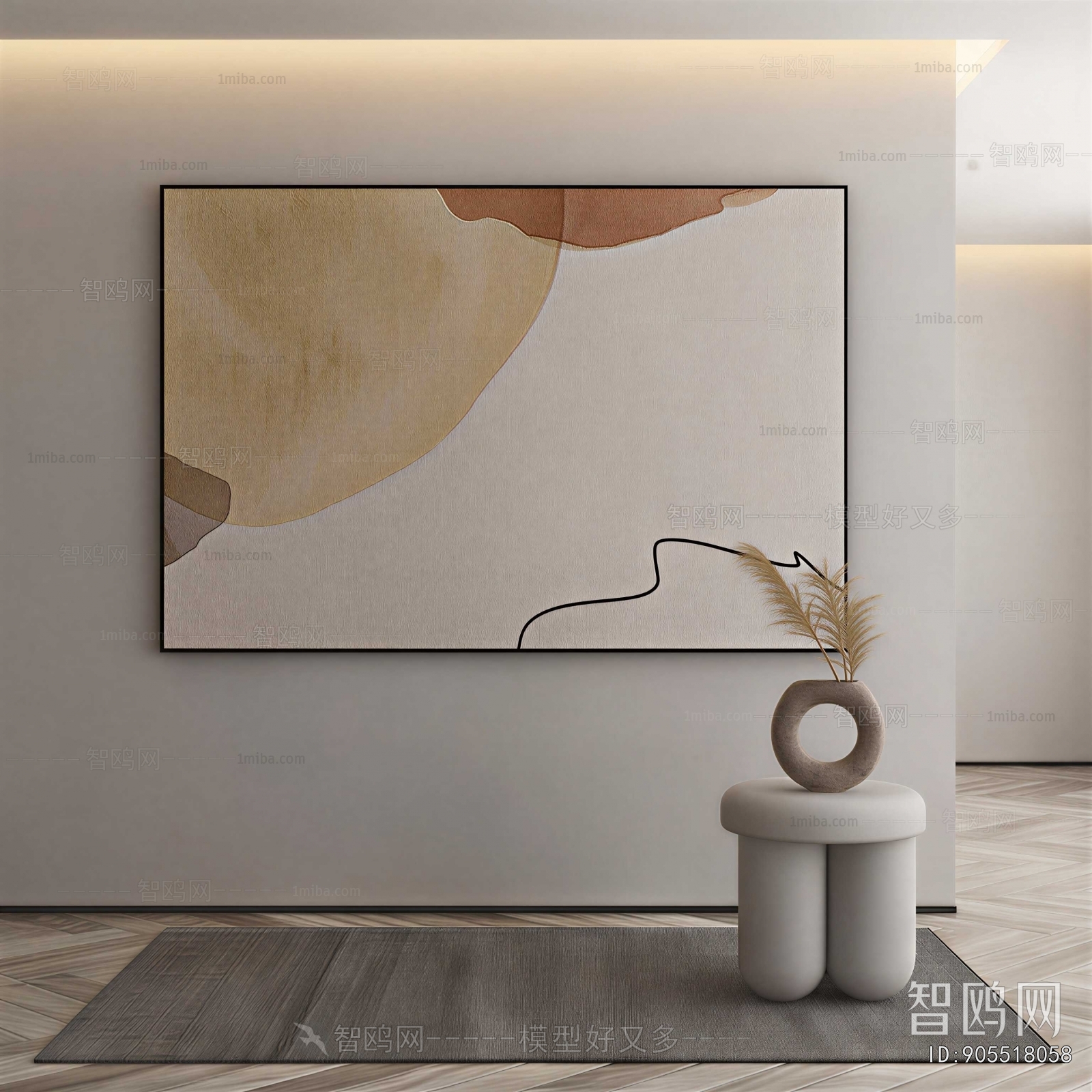 Wabi-sabi Style Painting