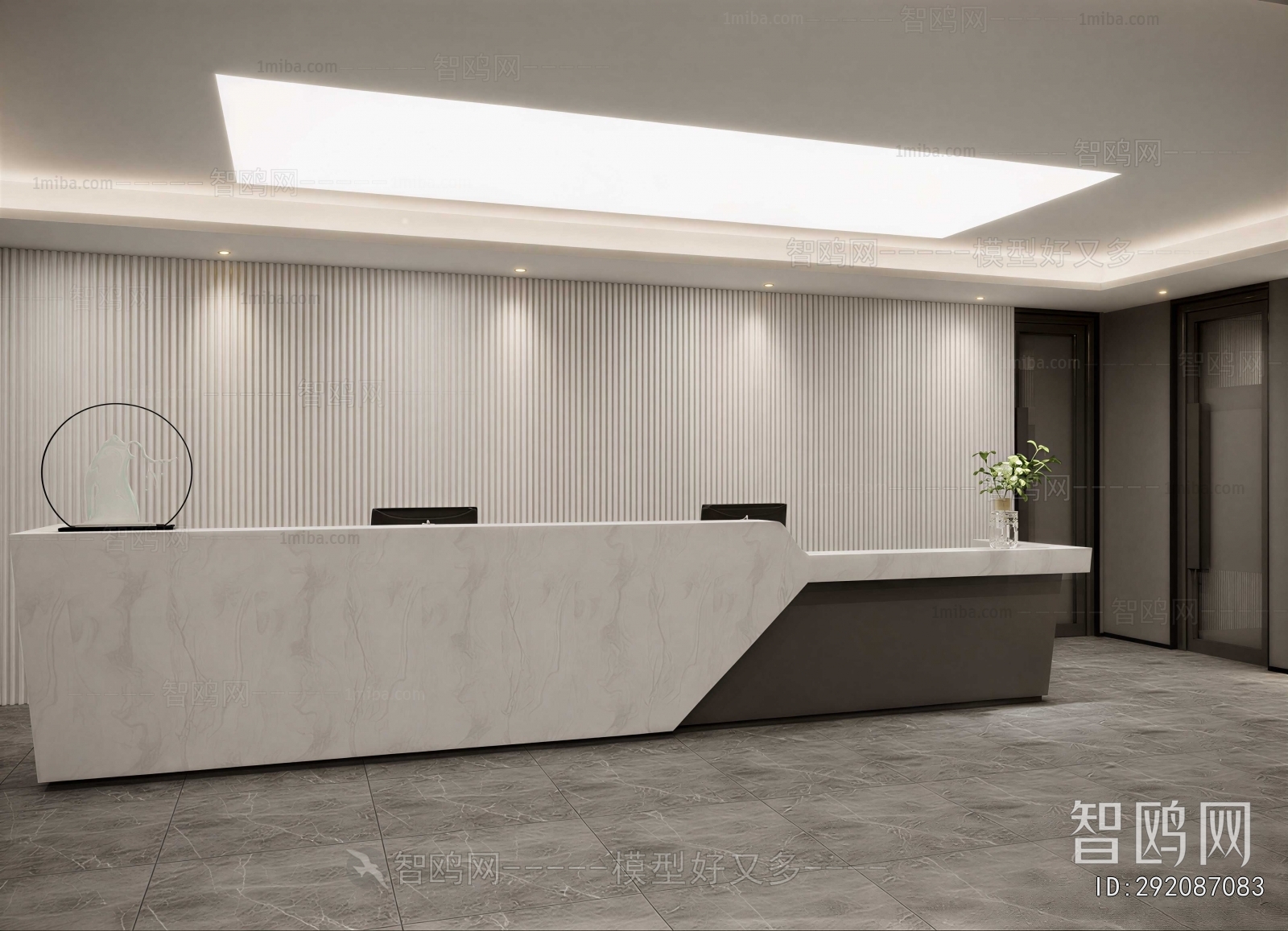 Modern Reception Desk
