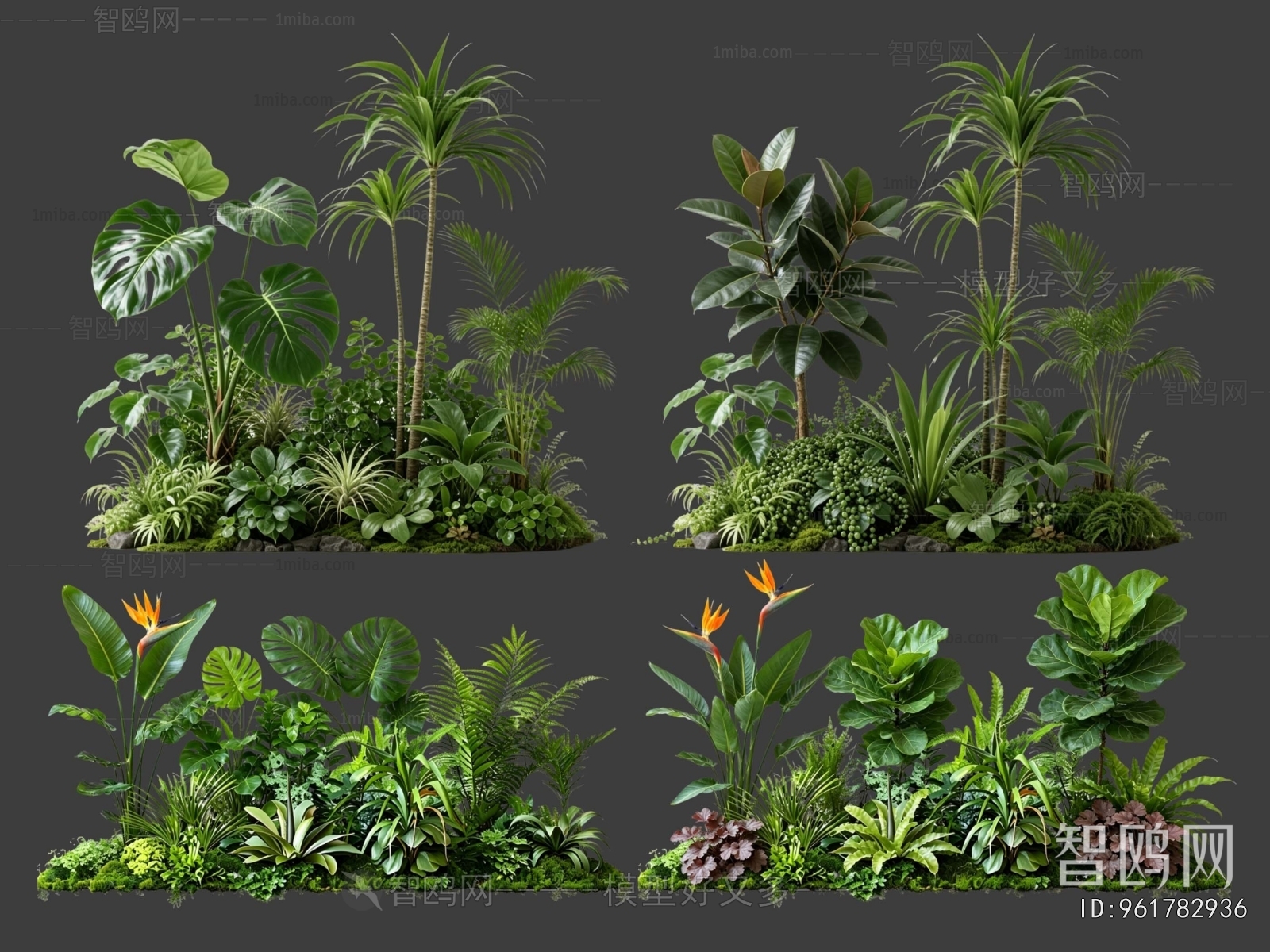 Modern Plant Pile
