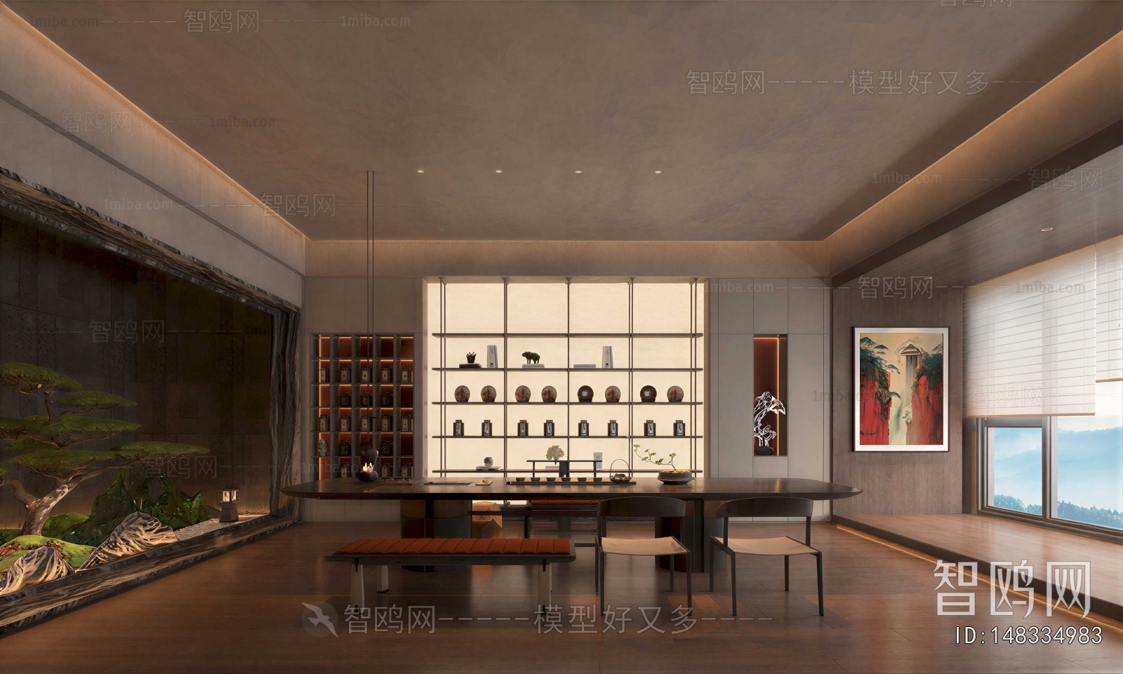 New Chinese Style Tea House