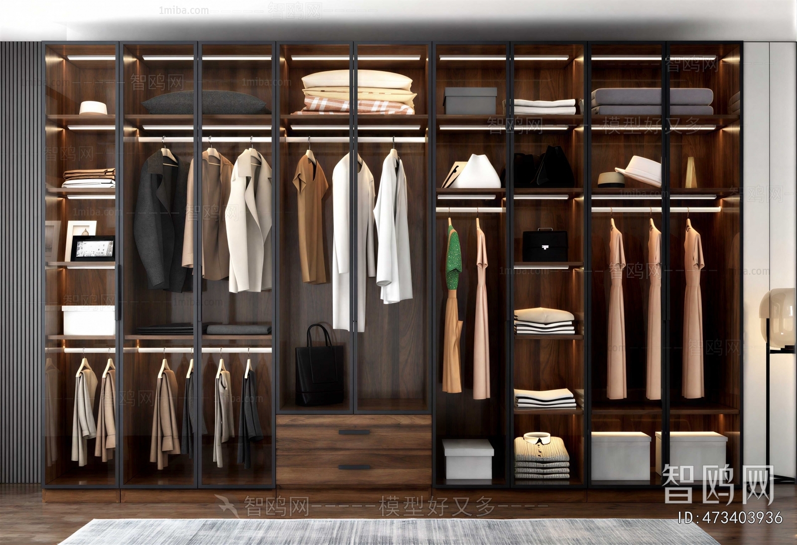 Modern The Wardrobe