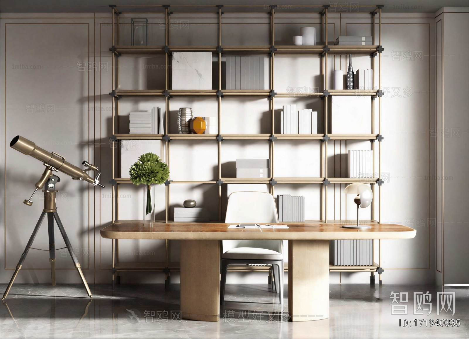 Modern Computer Desk And Chair