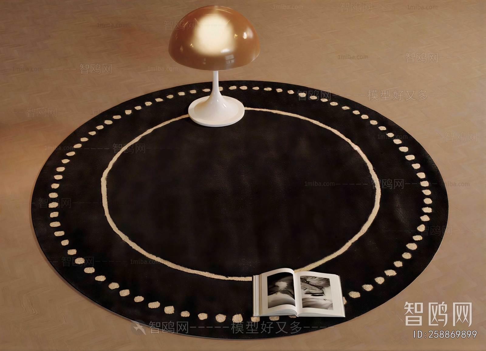 Modern Circular Carpet