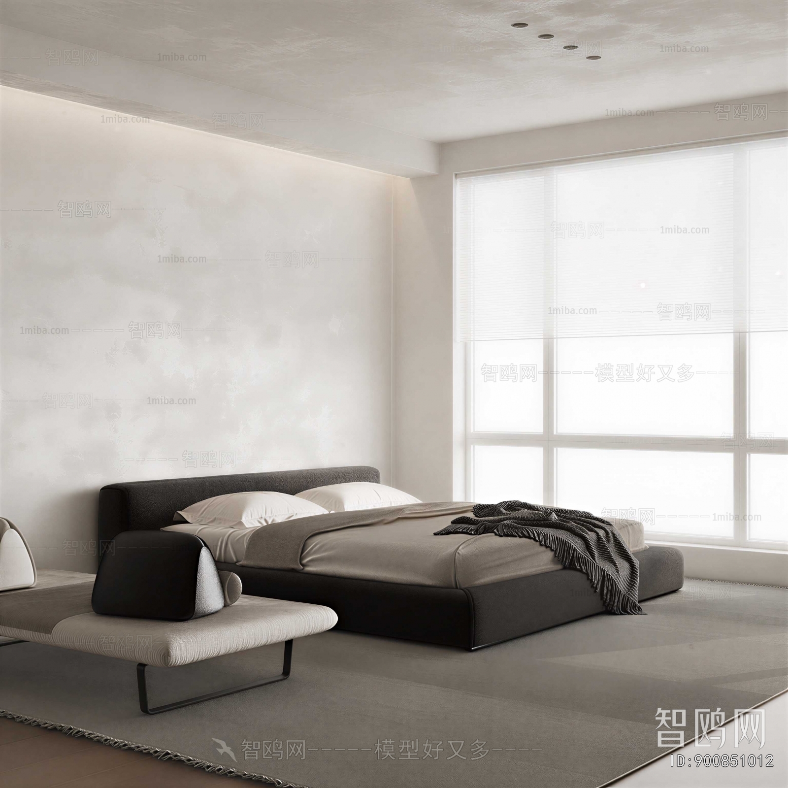 Wabi-sabi Style Bedroom