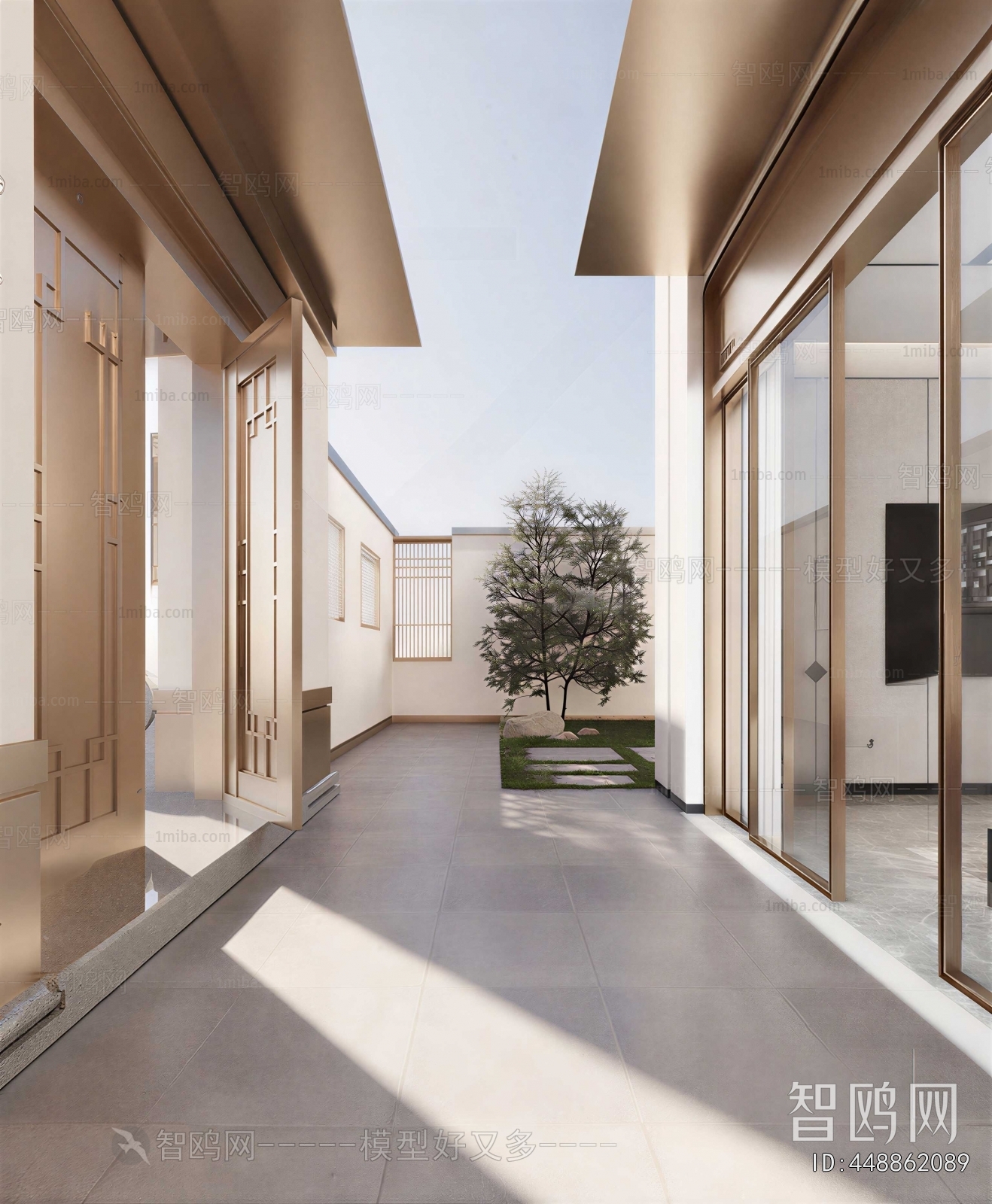 Modern Hallway