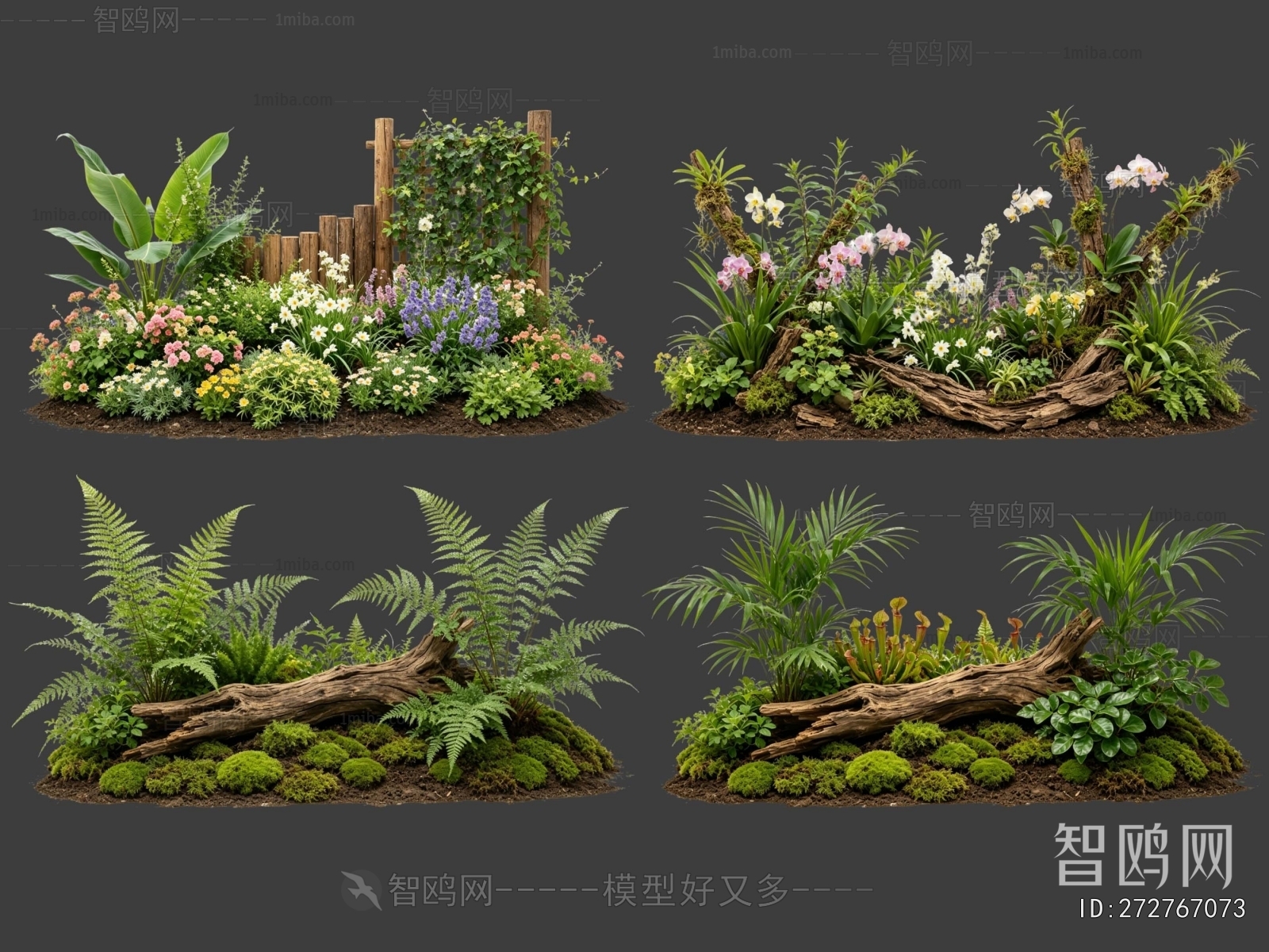 Modern Plant Pile