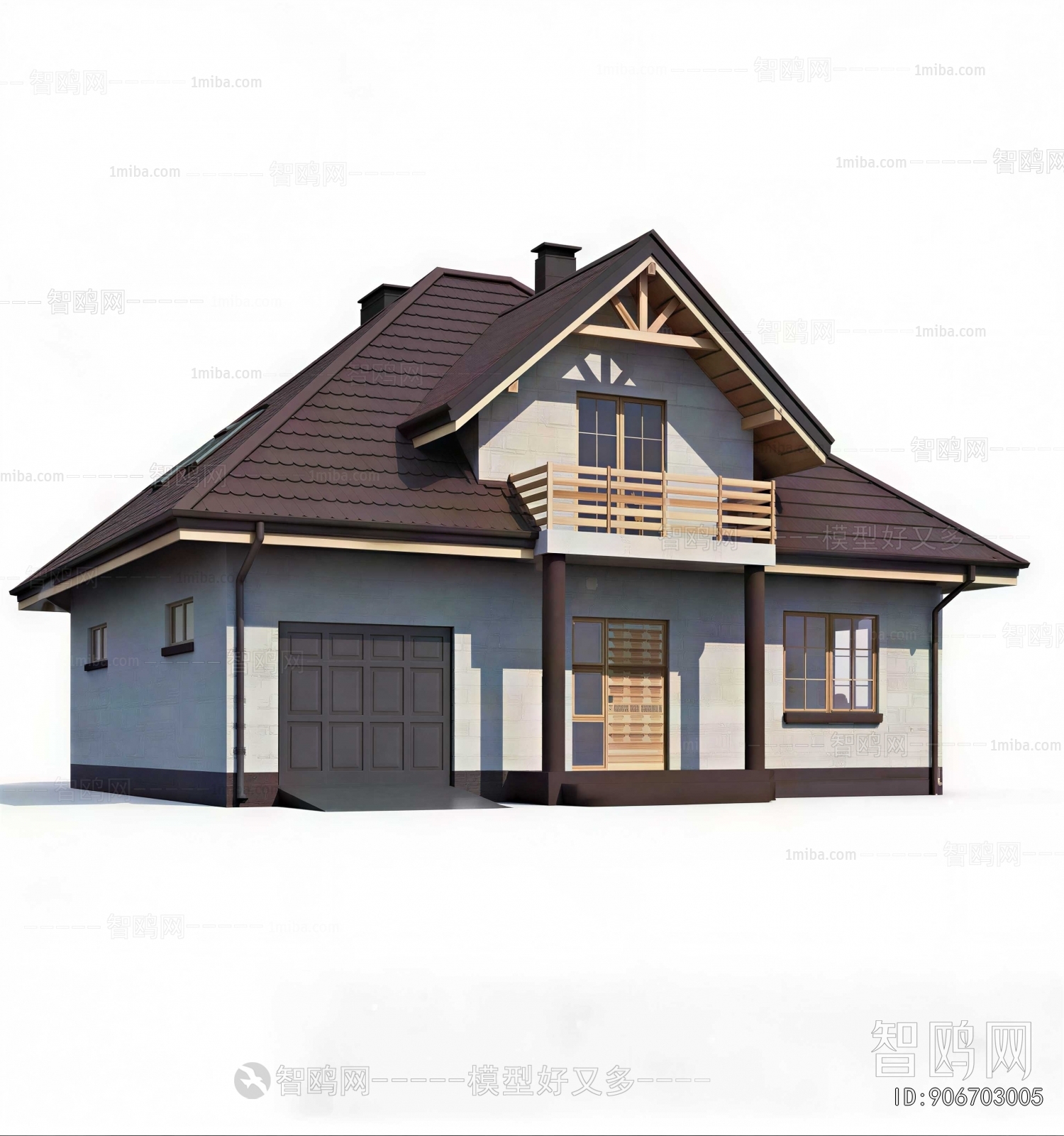 Simple European Style Detached Villa