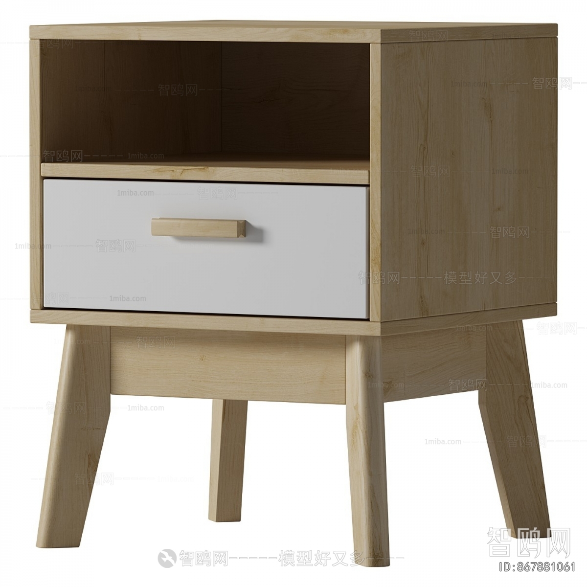 Modern Bedside Cupboard