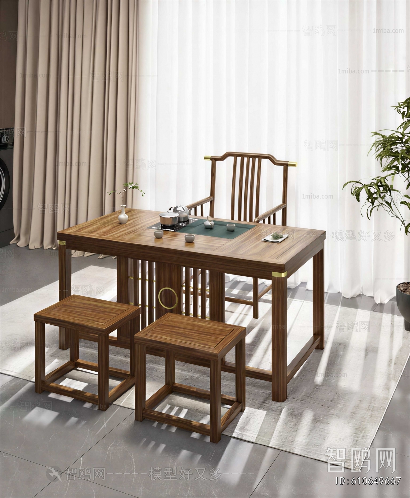 New Chinese Style Tea Tables And Chairs