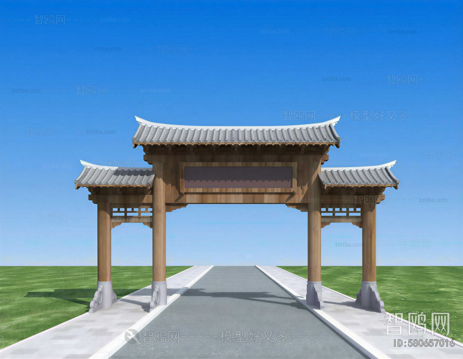 Chinese Style Ancient Architectural Buildings