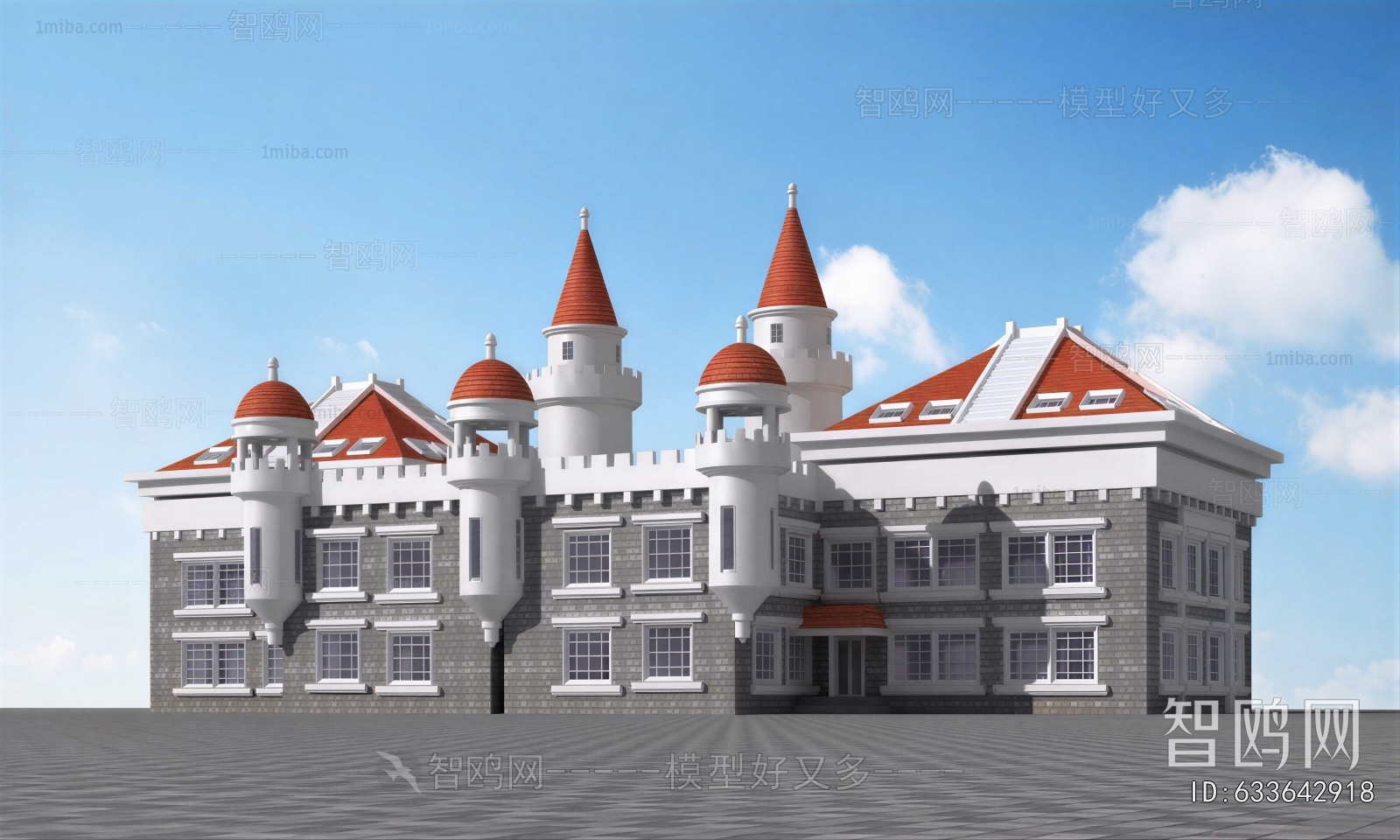 European Style Public Building